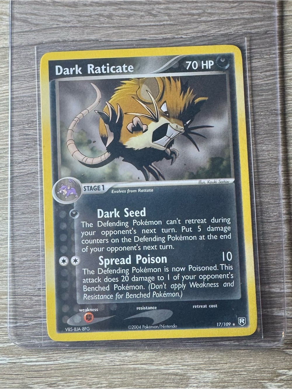 Dark Raticate #17/Pokemon Team Rocket Returns